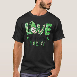 ラブファーズダディ格言プレイドSt patricksダ Tシャツ