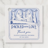 ラブフィッシャーマンコアブライダルシャワー フェイバータグ (正面)