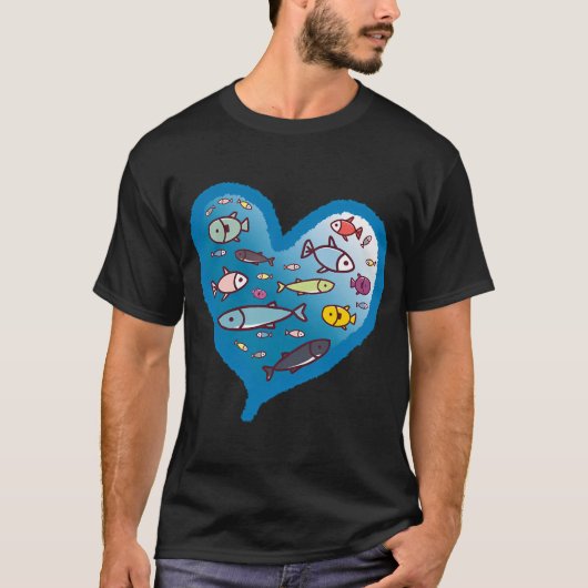 ラブフィッシュ Tシャツ (正面)