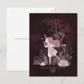 ラブフェアフェアリーbyアレクサンドラ・ディカイア・ラブ シーズンポストカード (正面/裏面)