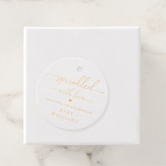 ラブフォイルメッセージカード フェイバータグ (箱)