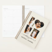 ラブフォトインスタグラムモダンミニマル結婚リスト プランナー手帳 (ディスプレー)