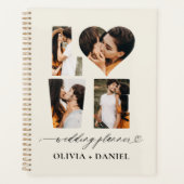 ラブフォトインスタグラムモダンミニマル結婚リスト プランナー手帳 (正面)