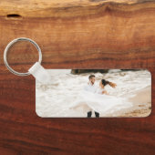 ラブフォトコラージュ4写真記念日ギフト キーホルダー (裏面)