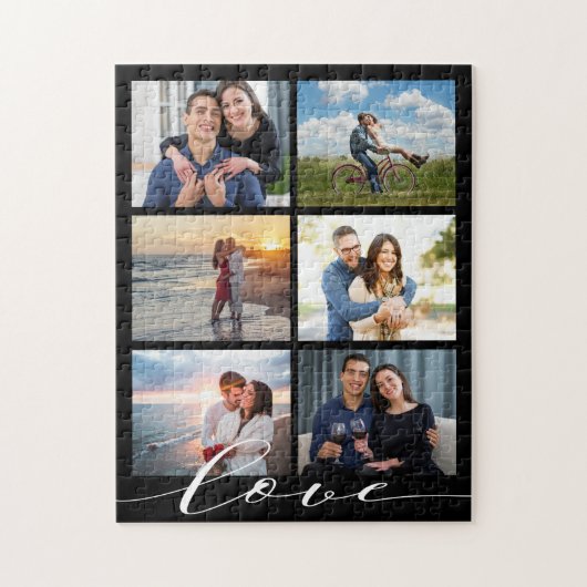 ラブフォトコラージュ ジグソーパズル (縦)