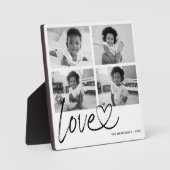 ラブフォトコラージュ フォトプラーク (正面)