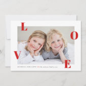 ラブフォトハッピーバレンタインデー シーズンカード (正面)