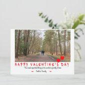 ラブフォトハッピーバレンタインデー シーズンカード (スタンド正面)