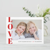 ラブフォトハッピーバレンタインデー シーズンカード (スタンド正面)