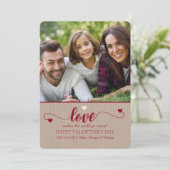 ラブフォトバレンタインデーのカード シーズンカード (スタンド正面)