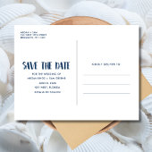 ラブフォトビーチ結婚式日付の保存 案内ポストカード