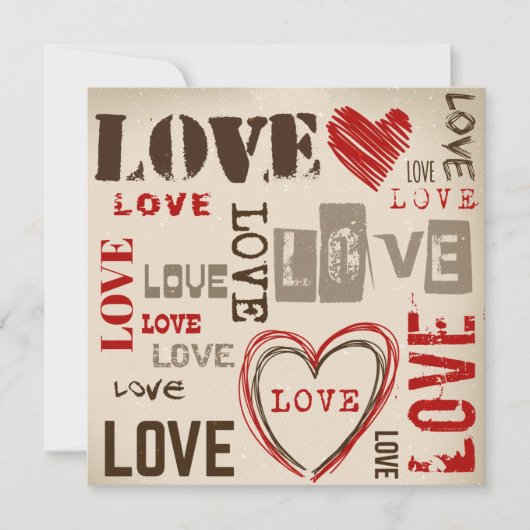 ラブフォト誕生のお知らせ 案内状 (正面)