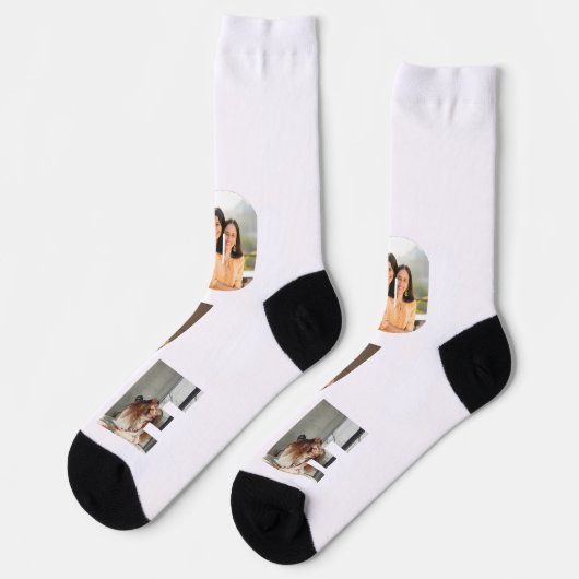 ラブフォト ソックス (左)