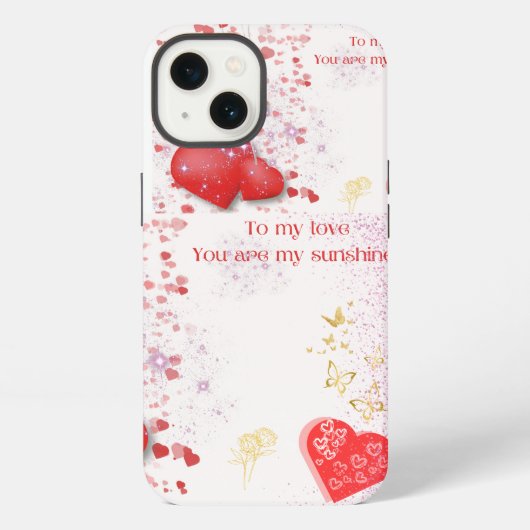 ラブフォンケース iPhoneケース (裏面)