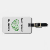 ラブフォーエバーアクリルラゲージタグ ラゲッジタグ (正面横)