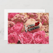 ラブフォーエバーバラはがき ポストカード (正面/裏面)