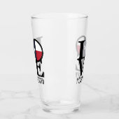 ラブフォートワーステキサス州 タンブラーグラス (左)