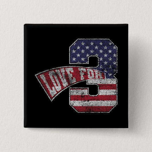 ラブフォー3ヴィンテージグレンギー版 缶バッジ (正面)