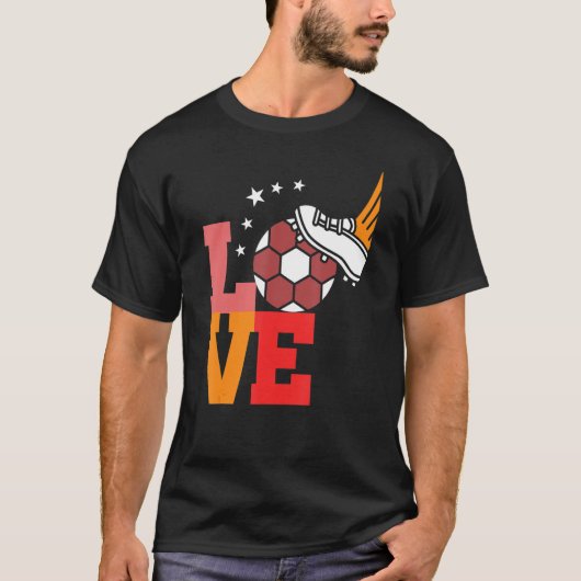 ラブフットボールアイディア Tシャツ (正面)