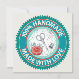 ラブフラットカード手作り 招待状