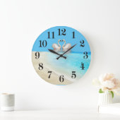 ラブフラミンゴ ラージ壁時計 (ホーム)