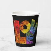 ラブフラワーズコレクション 紙コップ (裏面)