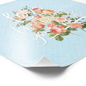 ラブフラワーフローラ夏のバラ美 フォトプリント            (角)