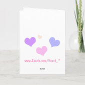 ラブフラワーマザーズデイカード カード (裏面)