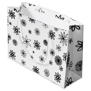 ラブフラワー ラージペーパーバッグ