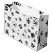 ラブフラワー ラージペーパーバッグ (正面アングル)