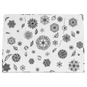 ラブフラワー ラージペーパーバッグ (正面)