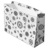 ラブフラワー ラージペーパーバッグ (裏面アングル)
