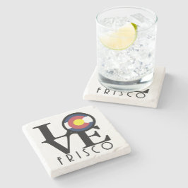 ラブフリスココロラド ストーンコースター