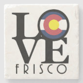 ラブフリスココロラド ストーンコースター (正面)