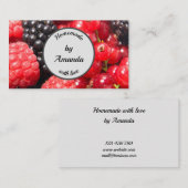 ラブフルーツ写真のカスタマイズ可能な自家製 名刺 (正面/裏面)