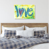 ラブフレッシュ春絵画ズキャンバス印刷 キャンバスプリント (インサイチュ (寝室))