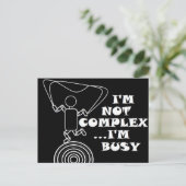 ラブフレンド人間関係私は複雑ではない…私忙しは ポストカード (スタンド正面)