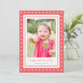 ラブフレーム バレンタインデーの写真カード シーズンカード (スタンド正面)