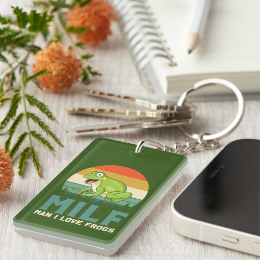 ラブフロッグキーチェーン キーホルダー (正面右)