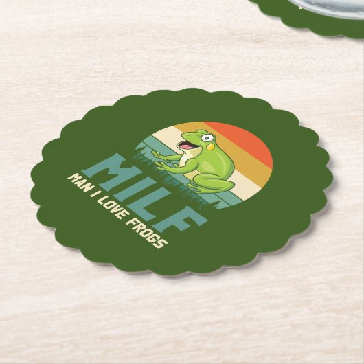 ラブフロッグコースター ペーパーコースター (アングル)