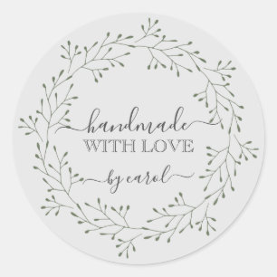 ラブフローラリースシール ラウンドシール