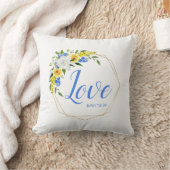 ラブフローラ クッション (ブランケット)