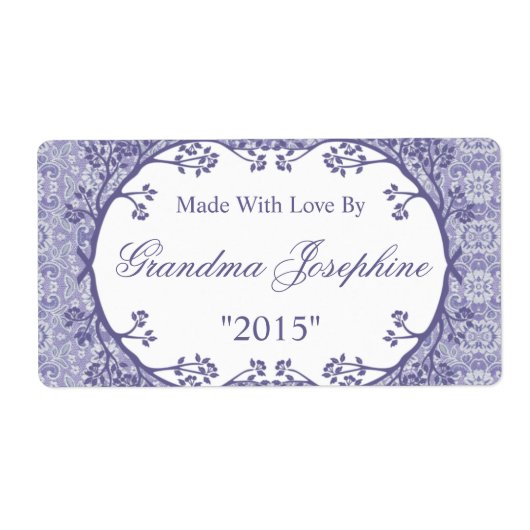 ラブフードキッチンラベル付き缶詰 ラベル (正面)