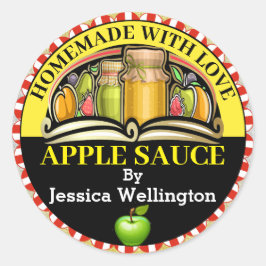 ラブフードシールで作られる ラウンドシール