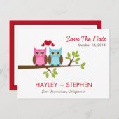 ラブフール日付カードを保存 案内ポストカード (正面/裏面)