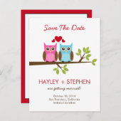 ラブフール日付カードを保存 案内ポストカード (正面/裏面)