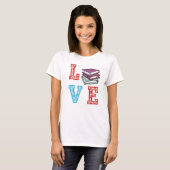 ラブブック Tシャツ (正面フル)