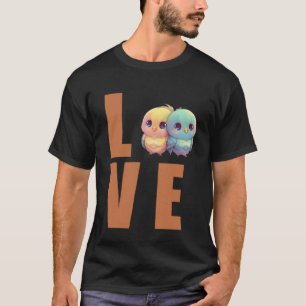 ラブブブッジマムブジェリーガールパレーケートバードプルオーバー Tシャツ