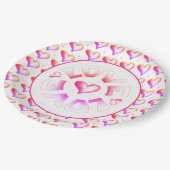 ラブブブライトハート紙プレート ペーパープレート (アングル)