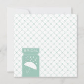 ラブブライダル·シャワーの招待状でお迎え 招待状 (裏面)